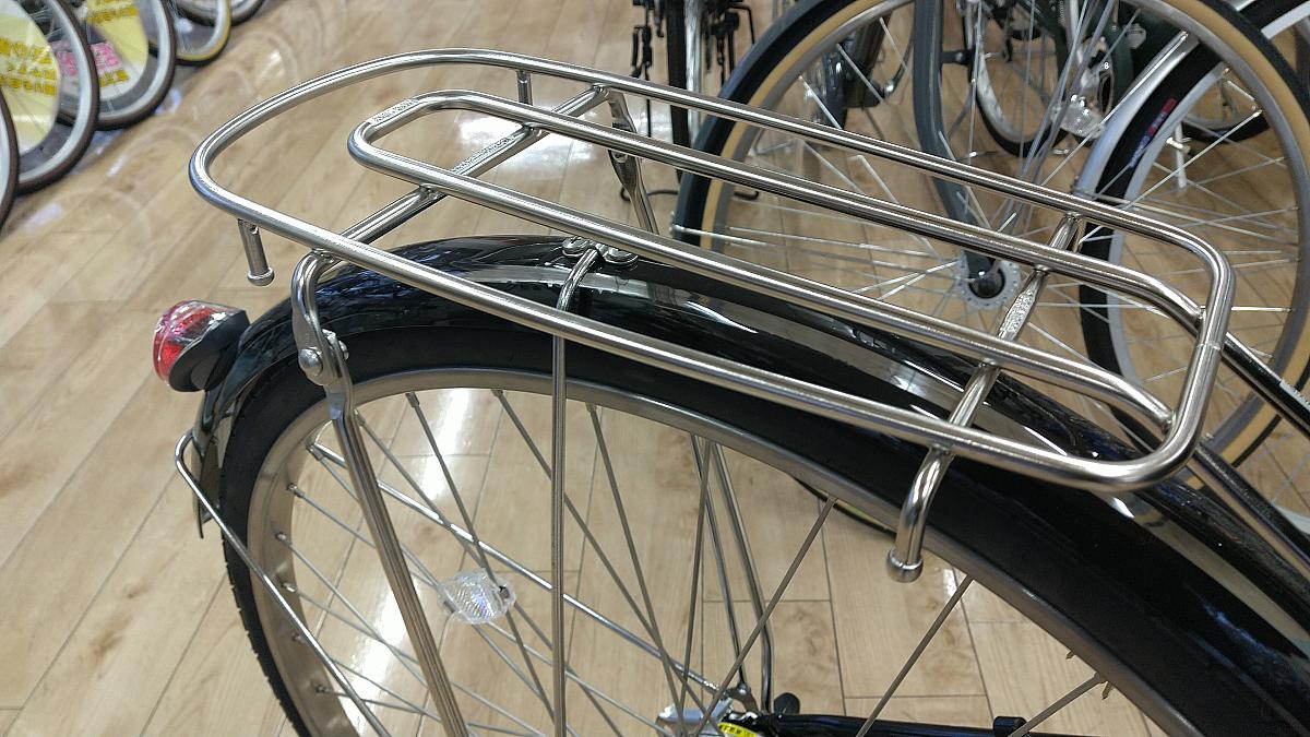 アルベルト　L型スクール/ステンレスリヤキャリア