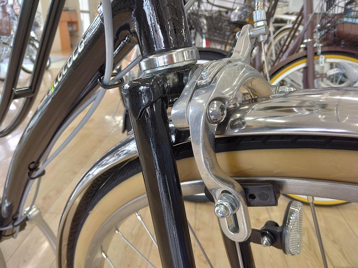 ロココ　ベルト　スクール/前Wピポットキャリパーブレーキ（アルミ製）