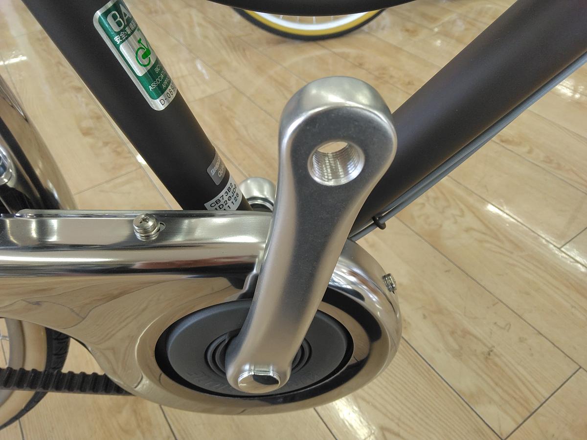 カジュナ ベルト　ベーシックライン/クランク（アルミ製）茶色くサビない