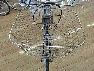 エブリッジL スクール/ステンレス前カゴ（幅３７ｃｍ奥行３２ｃｍ高さ２４ｃｍ）