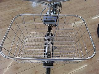 ステップクルーズ　ベルト/ステンレス前かご（幅４６ｃｍ、奥行３０ｃｍ、高さ１８ｃｍ）