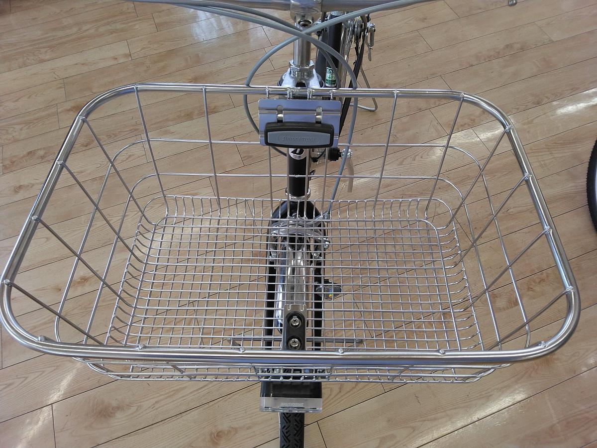 ステップクルーズ　ベルト/ステンレス前かご（幅４６ｃｍ、奥行３０ｃｍ、高さ１８ｃｍ）