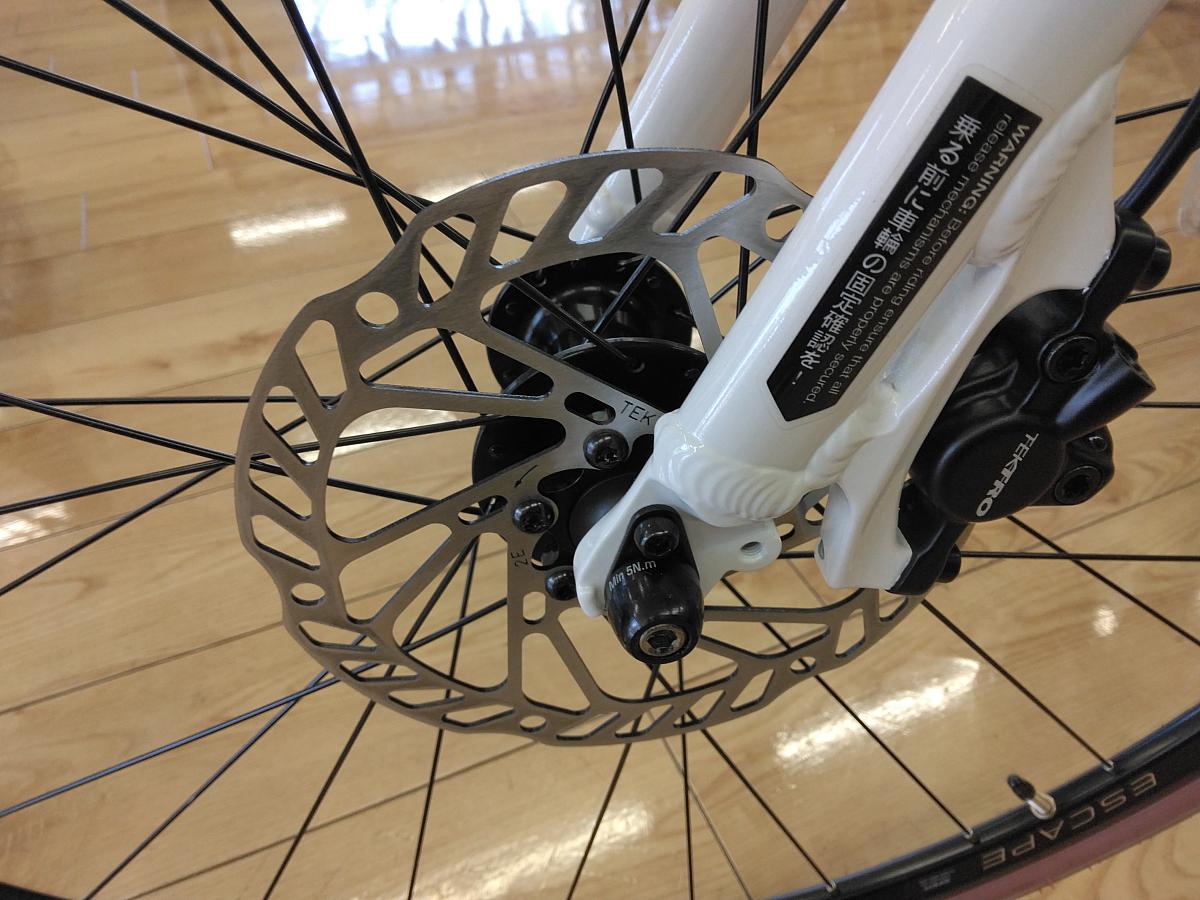 ESCAPE　R W DISC　LTD　２０２４年モデル/前後油圧ディスクブレーキ