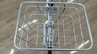 アルメイト　スクール/前かご（アルミ製）