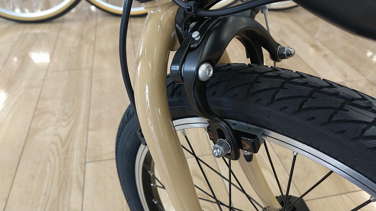 オフタイム/前Wピポットキャリパーブレーキ（アルミ製）