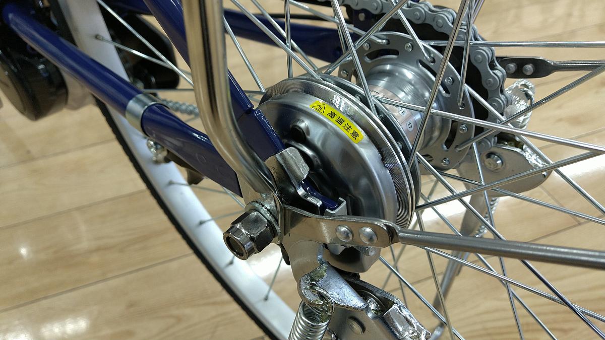 ビビ・SX　/後ローラーブレーキ（フィン付き）