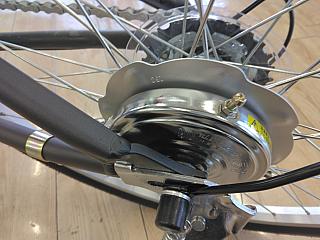 ゼール/後バンドブレーキ（フィン付き）